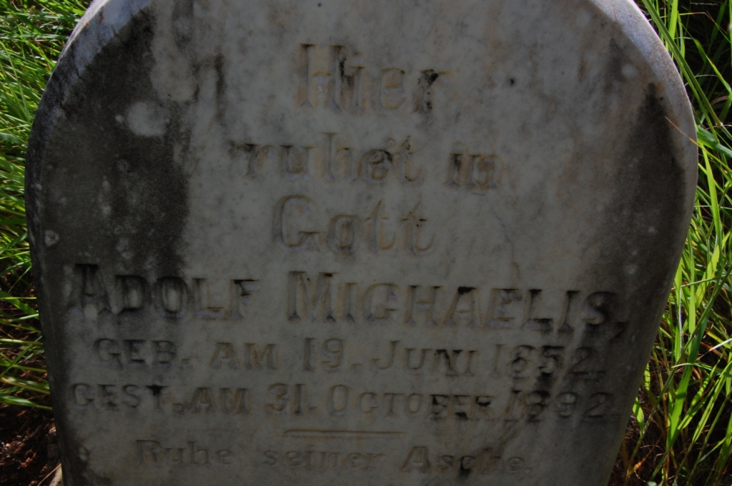 MICHAELIS Adolf 1852-1882
