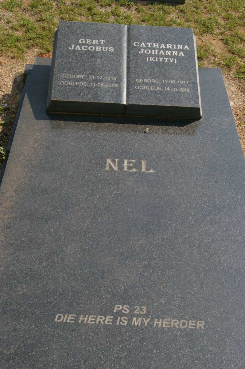 NEL Gert Jacobus 1915-2005 &amp; Catharina Johanna 1917-2010
