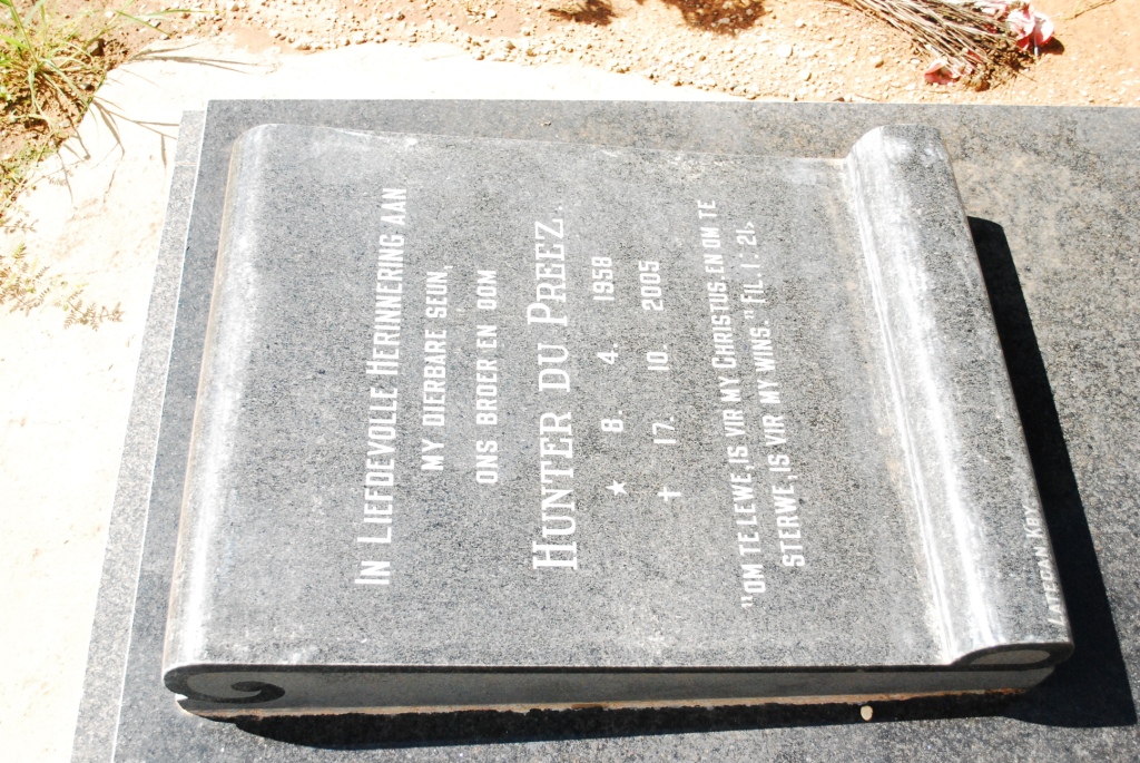 PREEZ Hunter, du 1958-2005