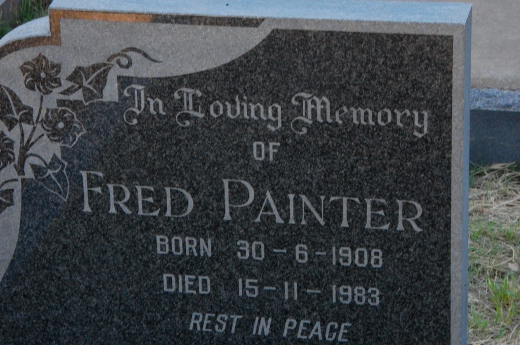 PAINTER Fred 1908-1983