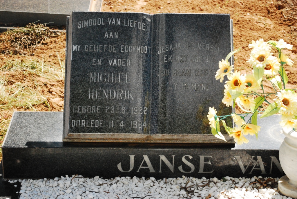 RENSBURG Michiel Hendrik, Janse van 1922-1984