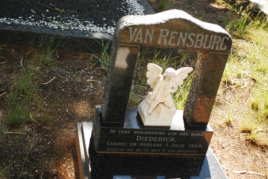RENSBURG Diederick, van 1964