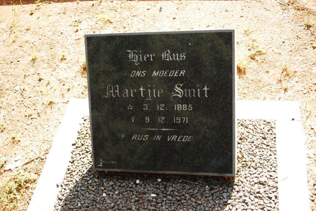 SMIT Martjie 1885-1971