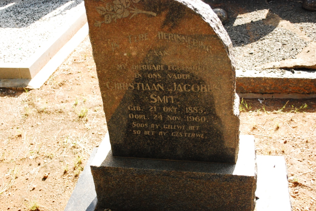 SMIT Christiaan Jacobus 1885-1960