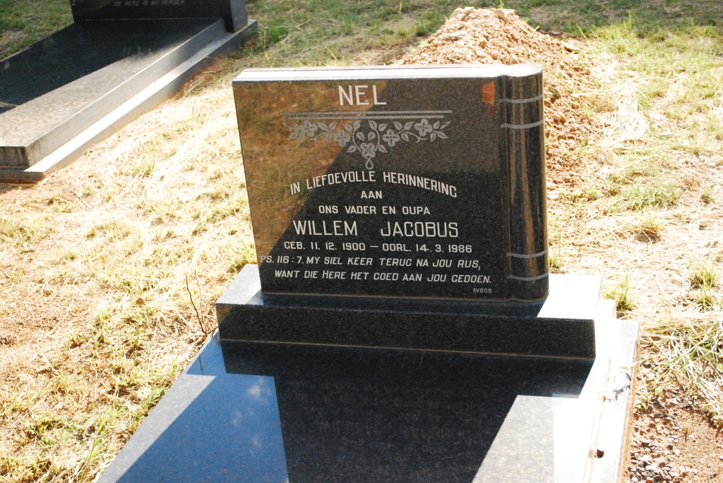 NEL Willem Jacobus 1900-1986
