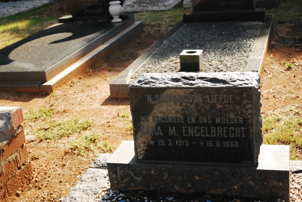 ENGELBRECHT Sara M. 1915-1969