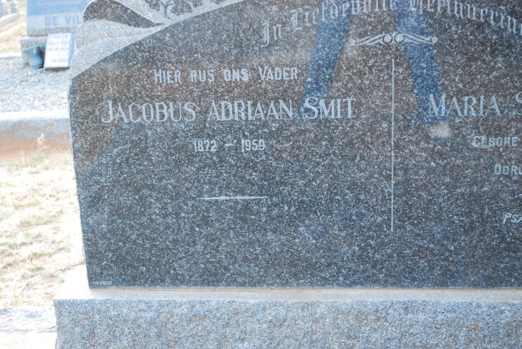SMIT Jacobus Adriaan 1872-1959
