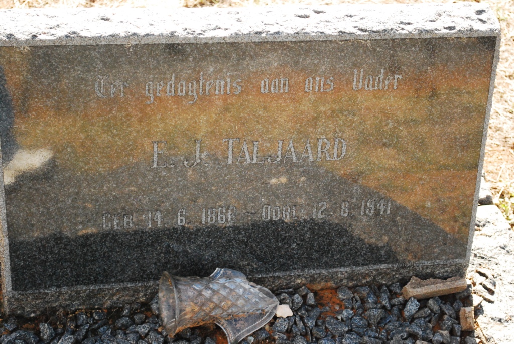 TALJAARD L.J. 1866-1941