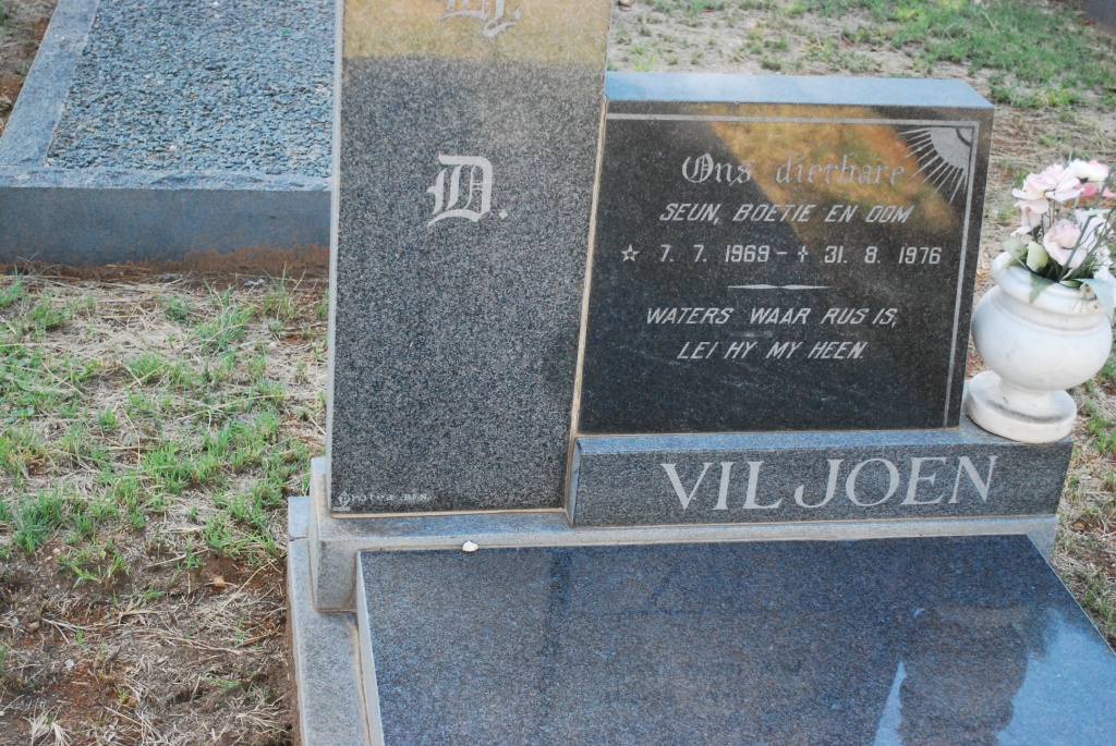 VILJOEN D. 1969-1976