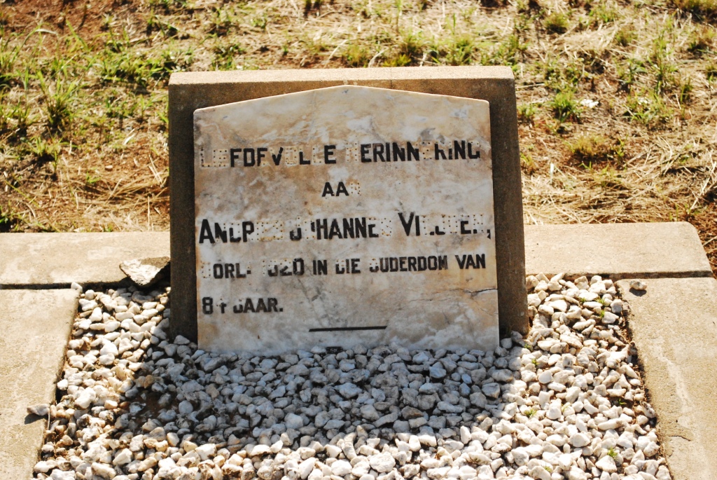 VILJOEN Andries Johannes -1920