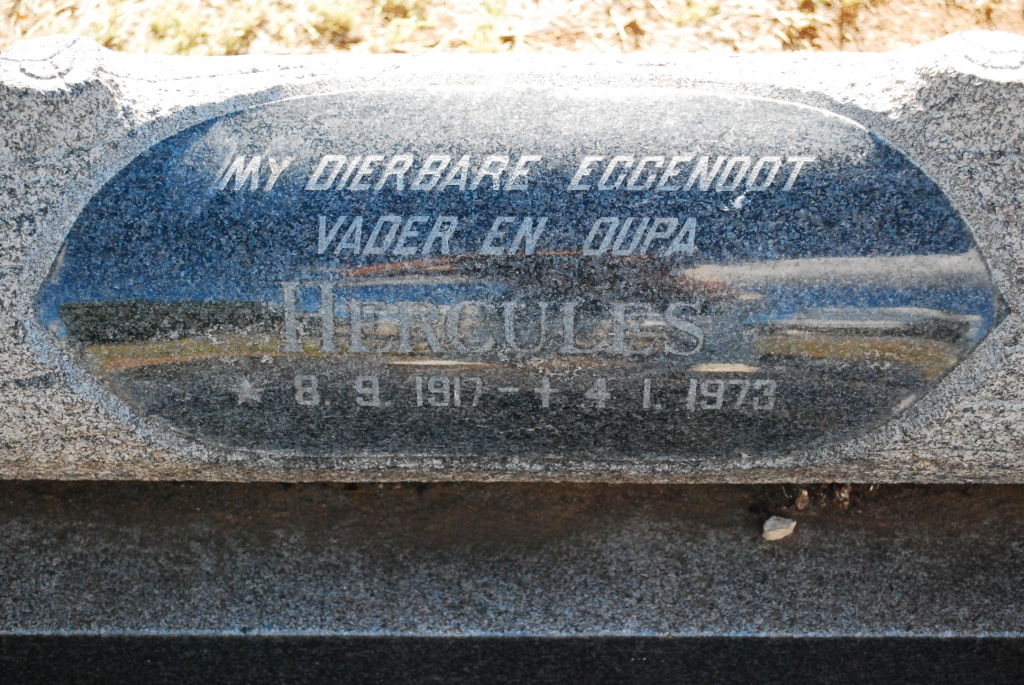 VILJOEN Hercules 1917-1973