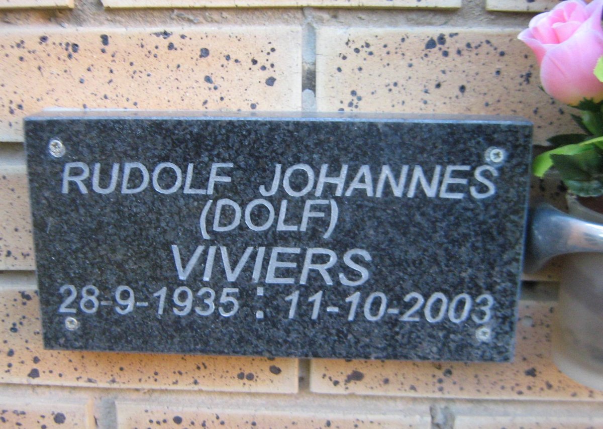 VIVIERS Rudolf Johannes 1935-2003