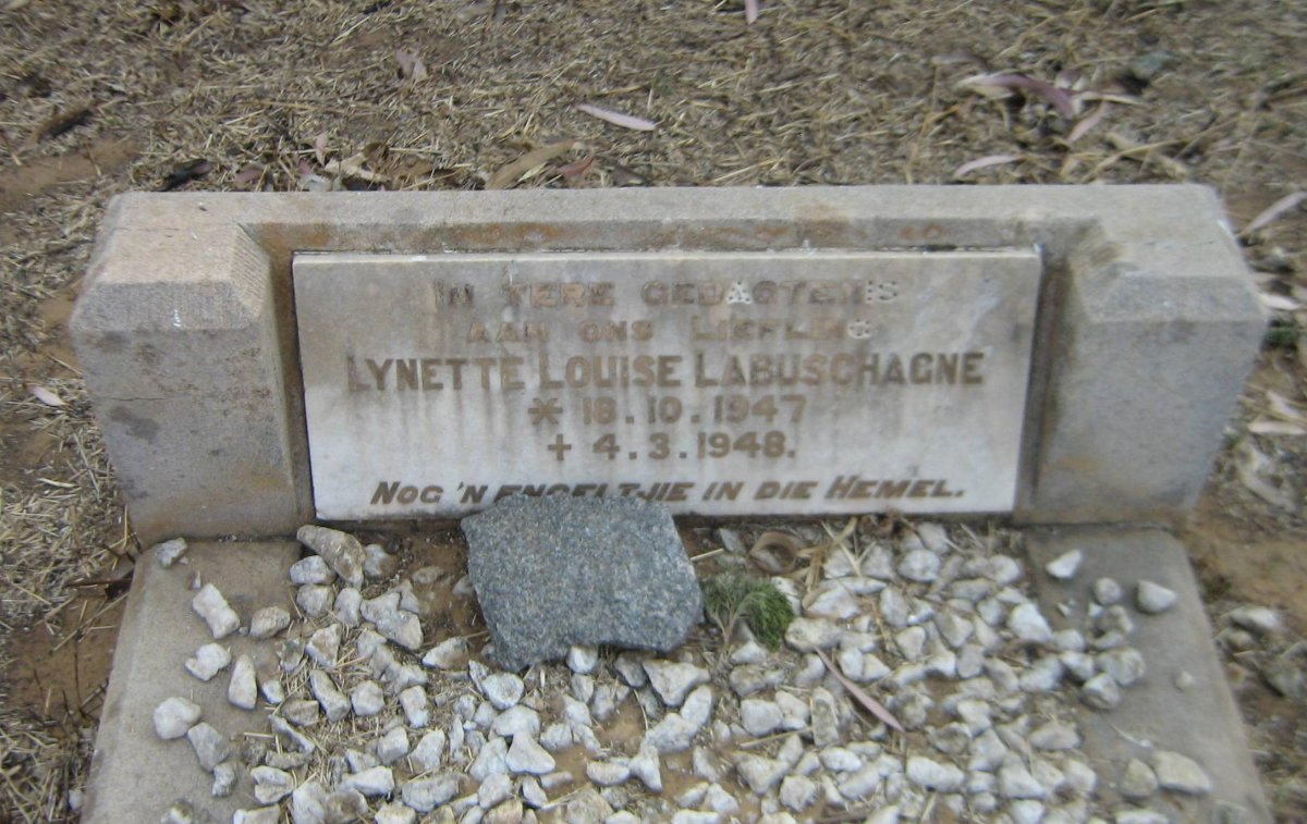 LABUSHAGNE Lynette Louise 1947-1948
