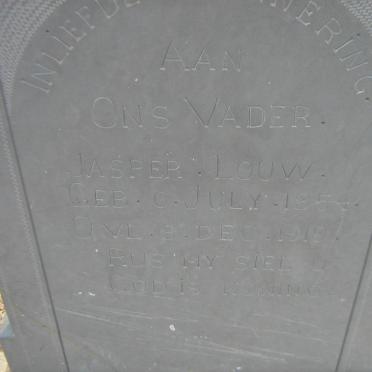 LOUW Jasper 1854-1919