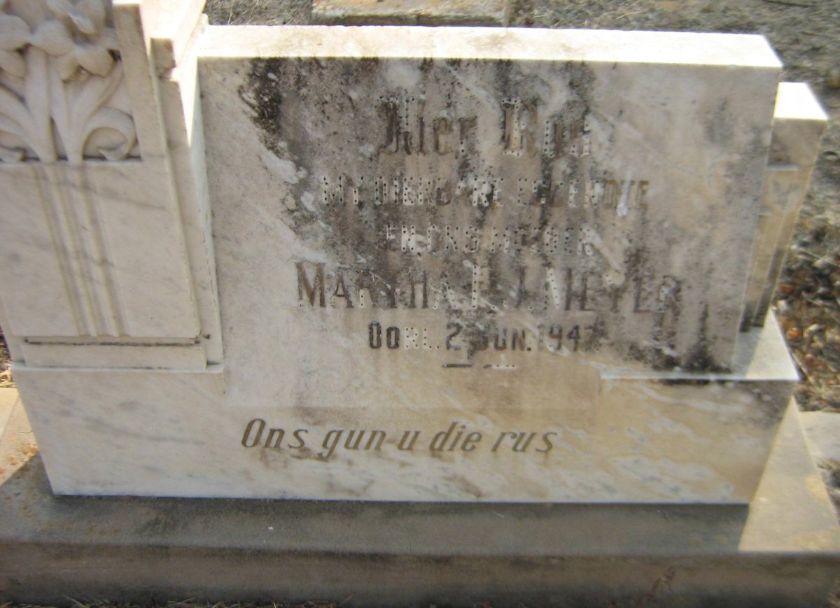 MEYER Martha I.J. -1947