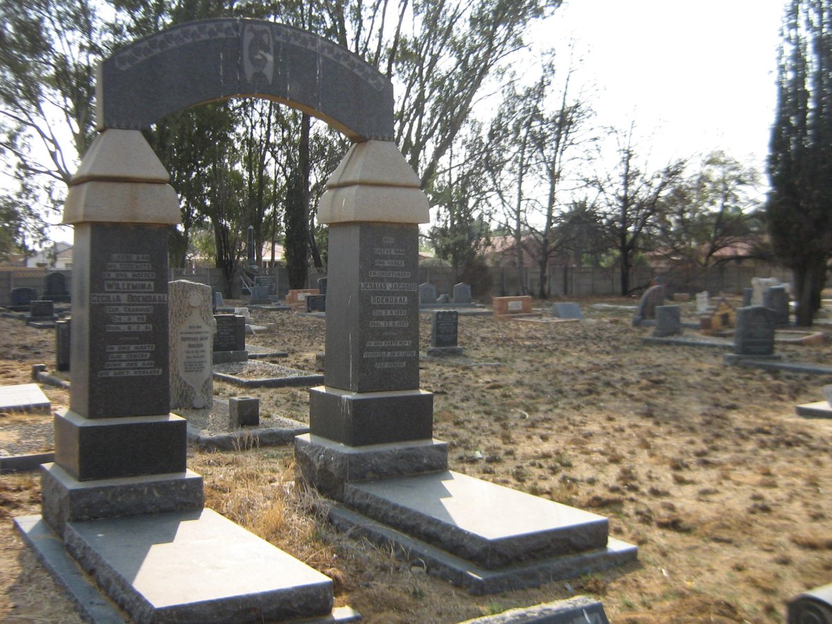 ODENDAAL Jesaias Jacobus 1853-1967 &amp; Willemina Cecilia ERASMUS 1899-1951
