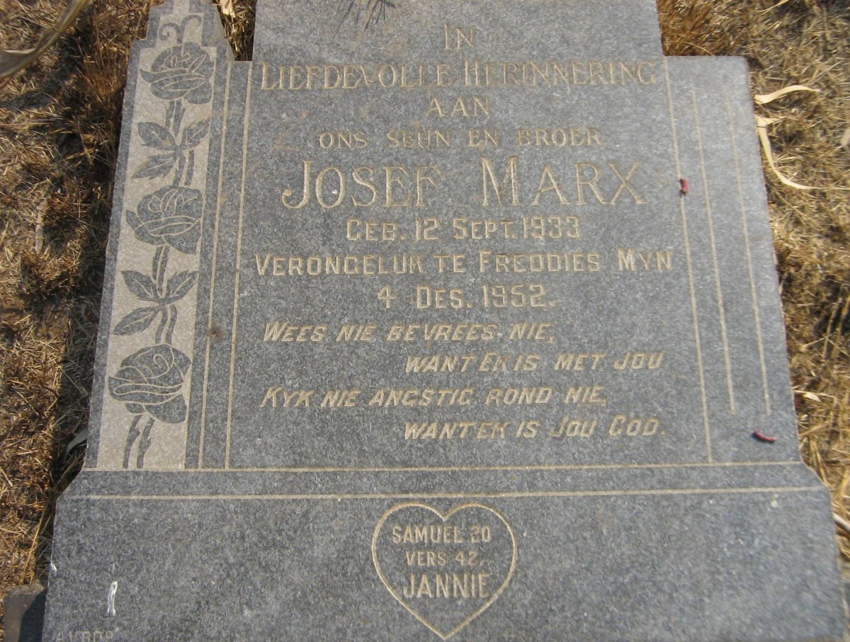 MARX Josef 1933-1952