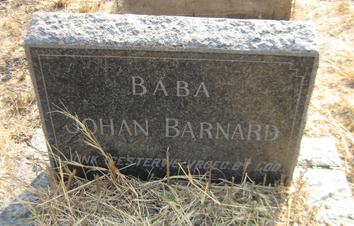 BARNARD Johan