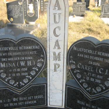 AUCAMP C.J. 1935-2015 &amp; W.H. 1938-2006