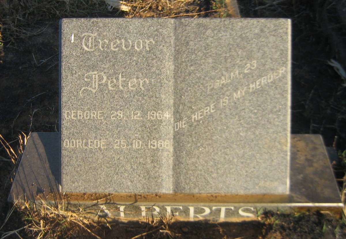 ALBERTS Trevor Peter 1964-1988