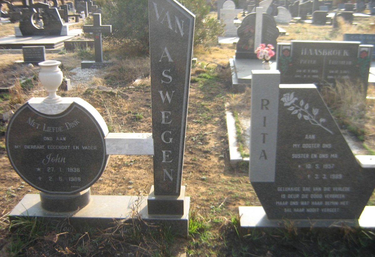 ASWEGEN John, van 1938-1989