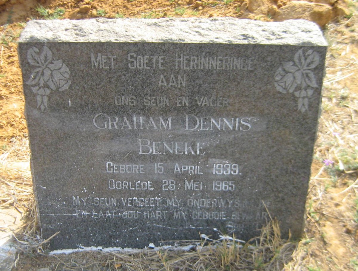 BENEKE Graham Dennis 1939-1965