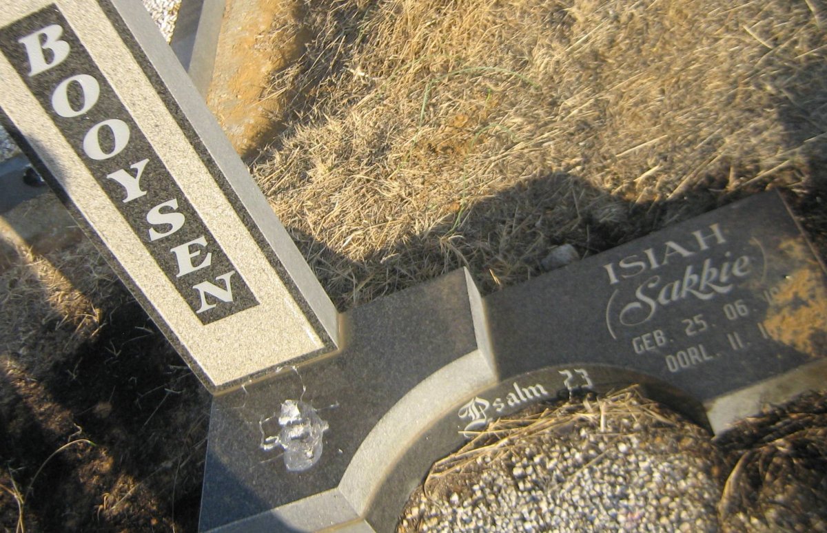BOOYSEN Isiah 1934-1998