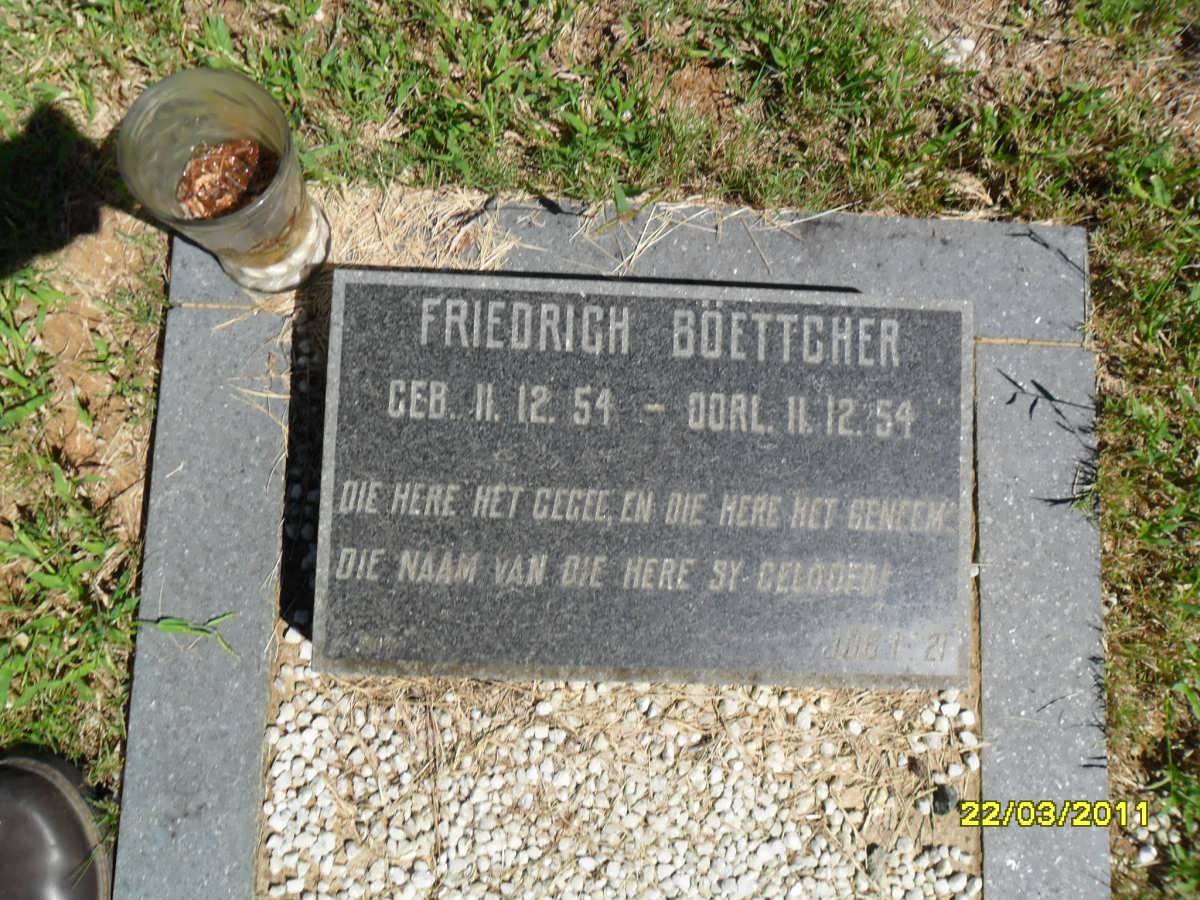 BÖETTCHER Friedrich 1954-1954