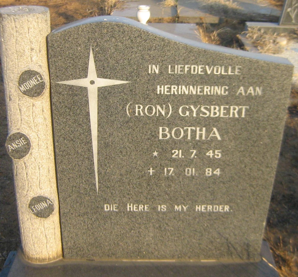 BOTHA Gysbert 1945-1984