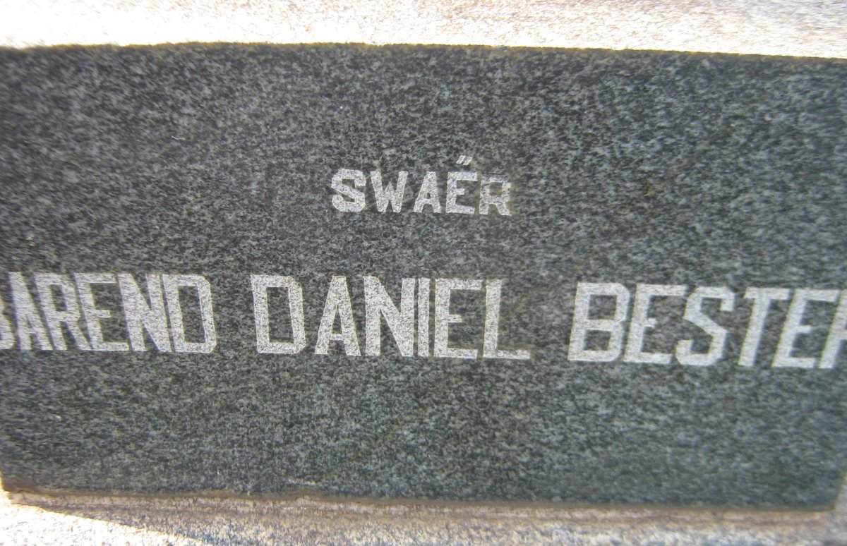BESTER Barend Daniel
