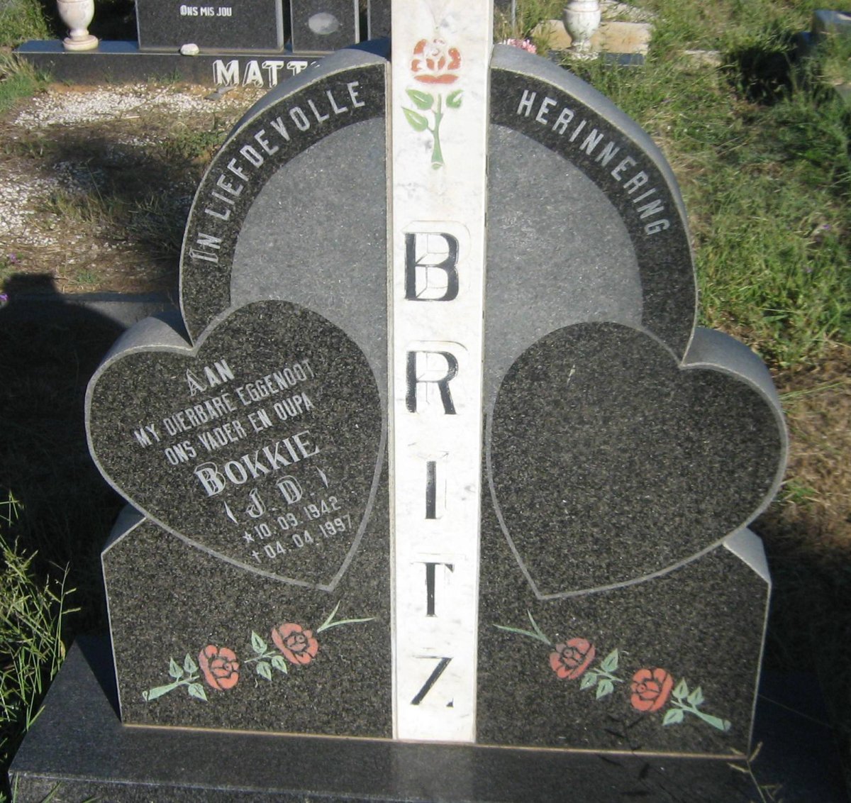 BRITZ J.D. 1942-1997