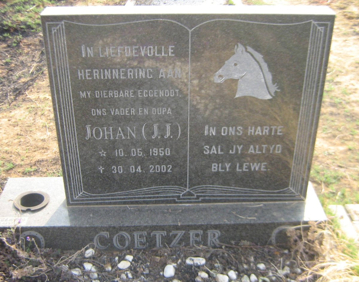 COETZER J. J. 1950-2002