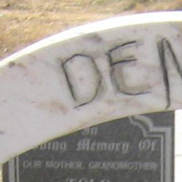 DENNER Willem Jacobus 1928-2005 &amp; Elizabeth Magdalena Martina 1931-