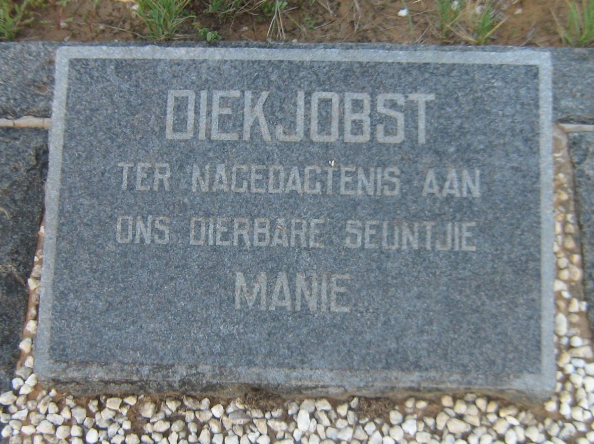 DIEKJOBST Manie