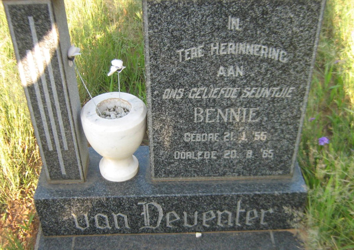 DEVENTER Bennie, van 1955-1965