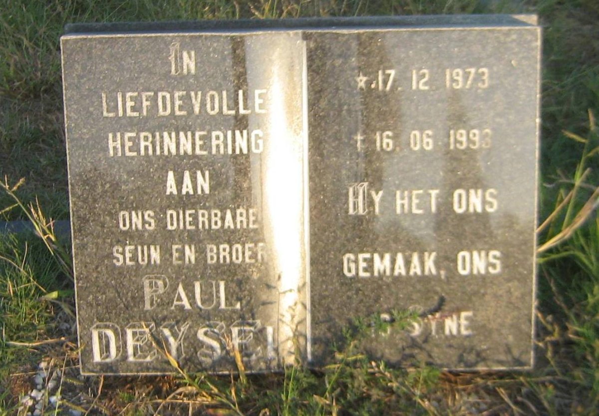 DEYSEL Paul 1973-1993