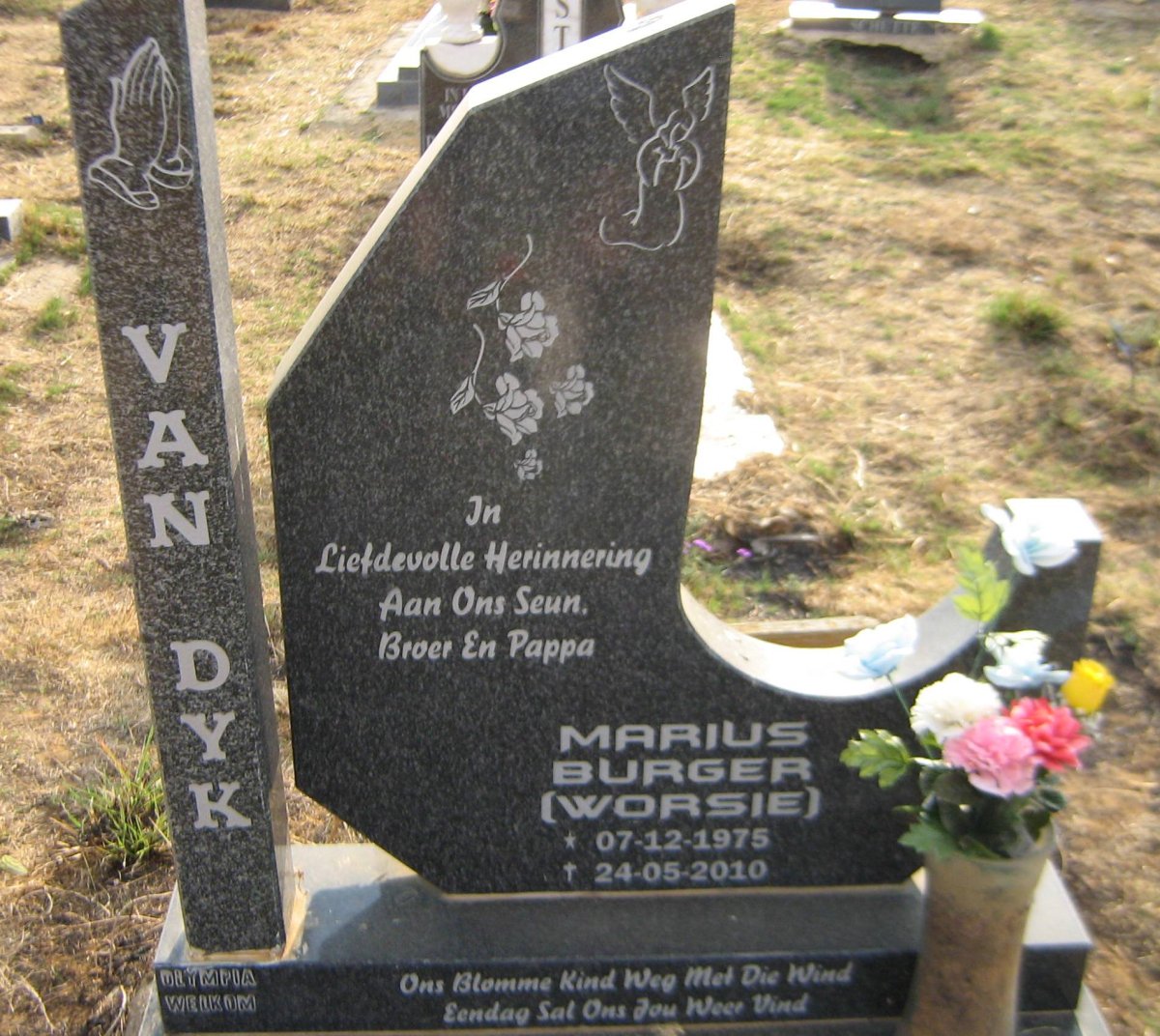 DYK Marius Burger, van 1975-2010