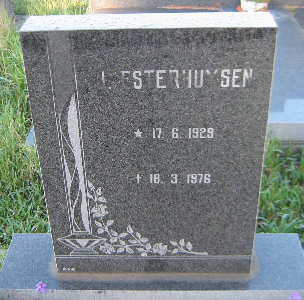 ESTERHUYSEN J. 1929-1976