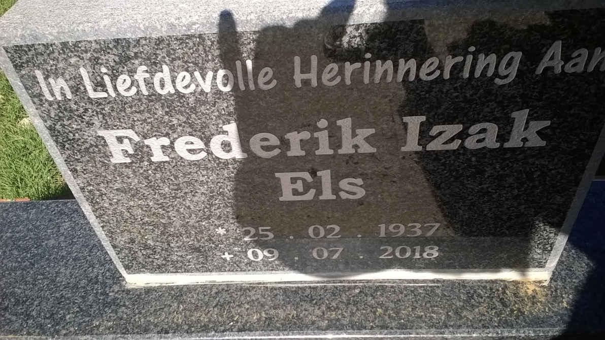 ELS Frederik Izak 1937-2018