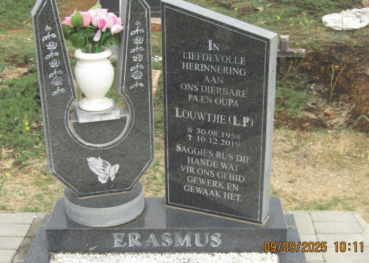 ERASMUS L.P. 1958-2019