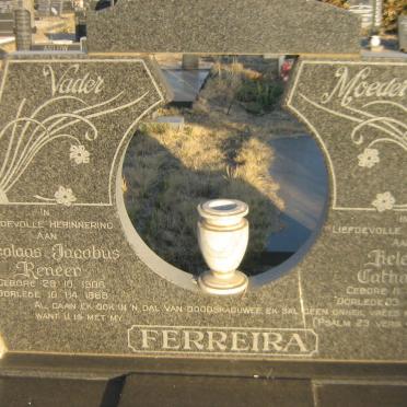 FERREIRA Nicolaas Jacobus Reneer 1906-1988 &amp; Helena Catharina 1914-2002