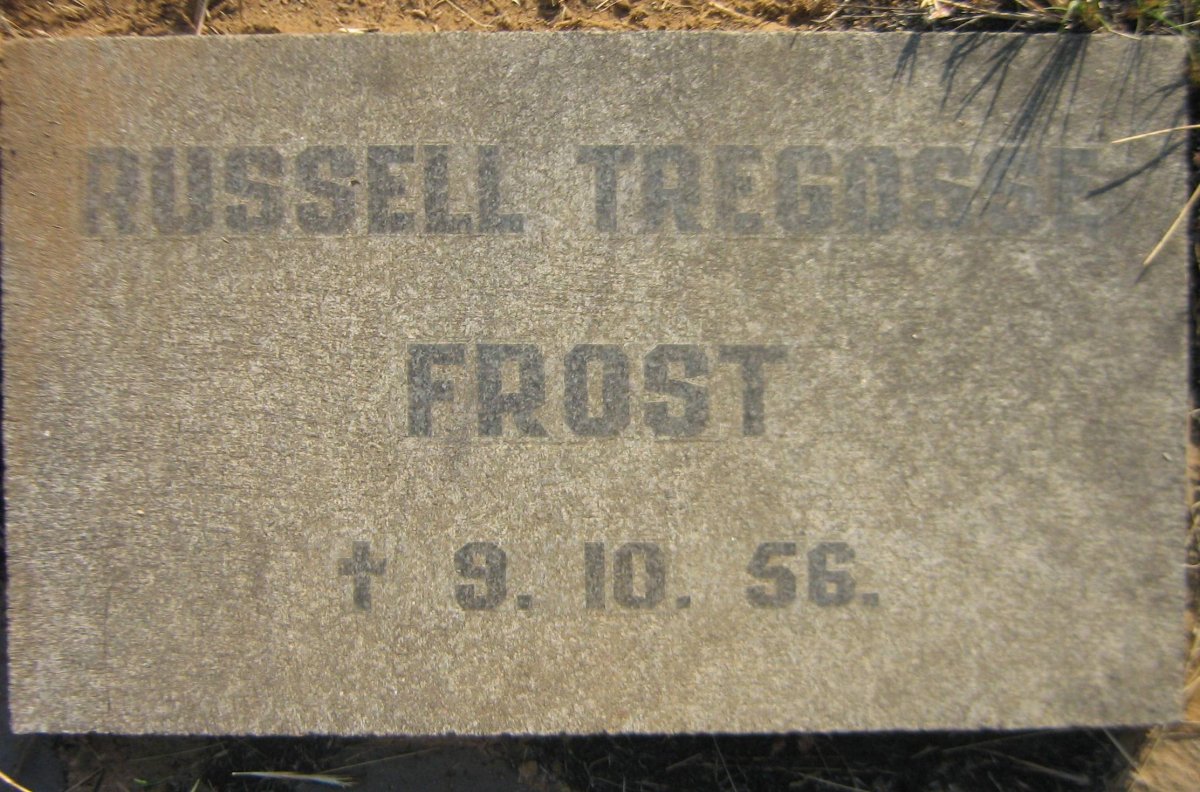FROST Russell Tregosse -1956