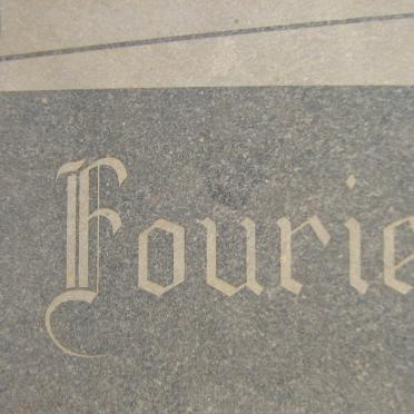 FOURIE Louis 1899-1984 &amp; Marie MARAIS 1900-1967
