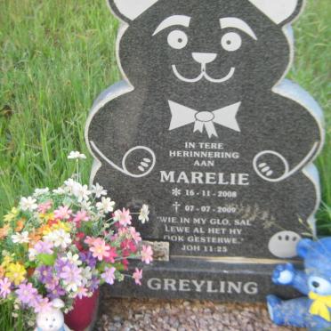 GREYLING Marelie 2008-2009