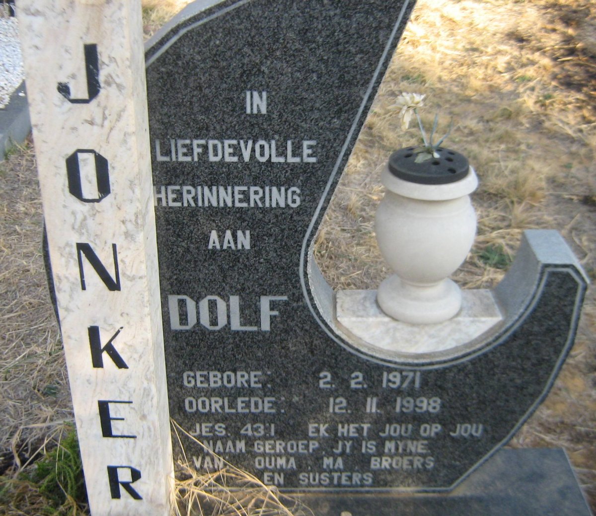 JONKER Dolf 1971-1998