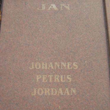 JAARSVELD Johannes Petrus Jordaan, van 1913-2003 &amp; Isabella Petronella STIMIE 1916-2003