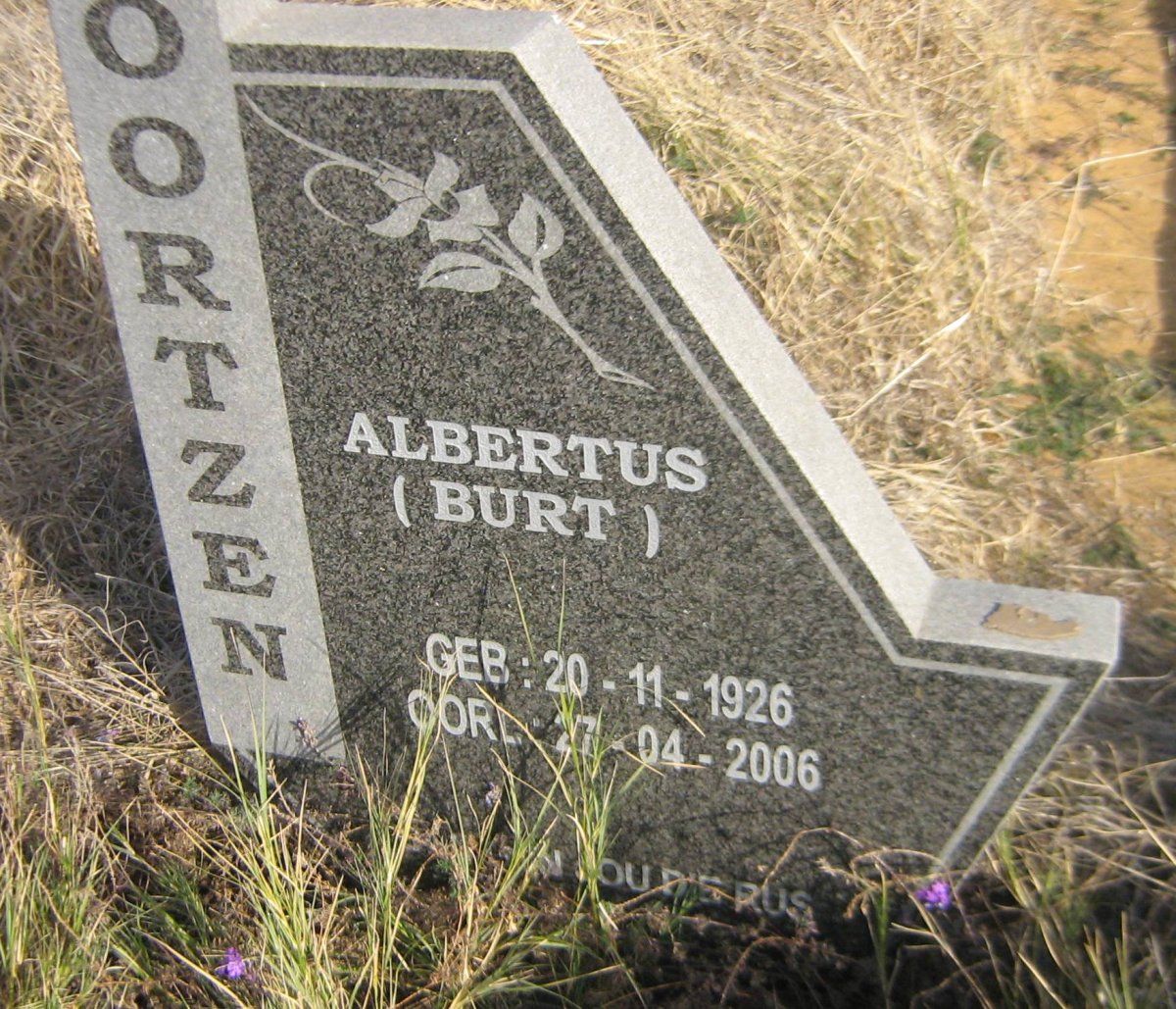 KOORTZEN Albertus 1926-2006