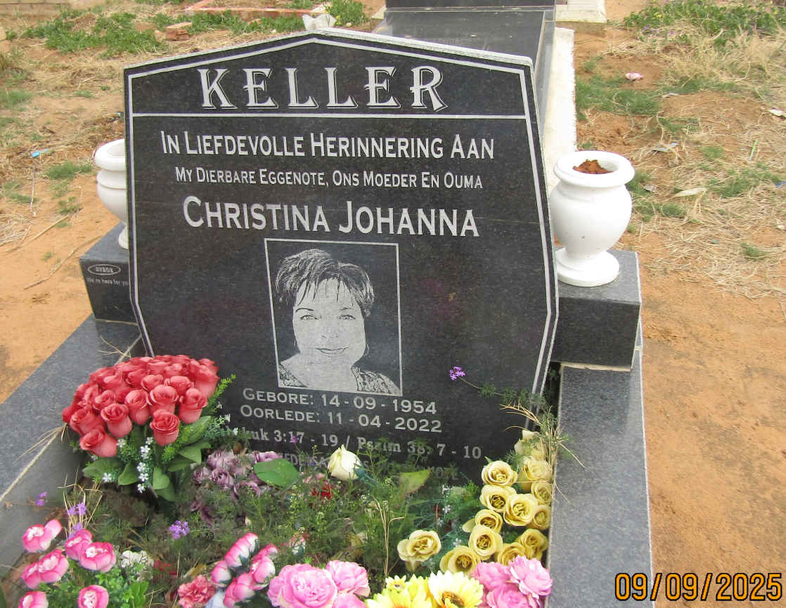 KELLER Christina Johanna 1954-2022
