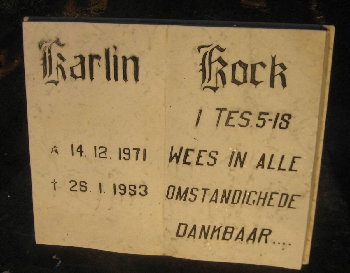 KOCK Karlin 1971-1983