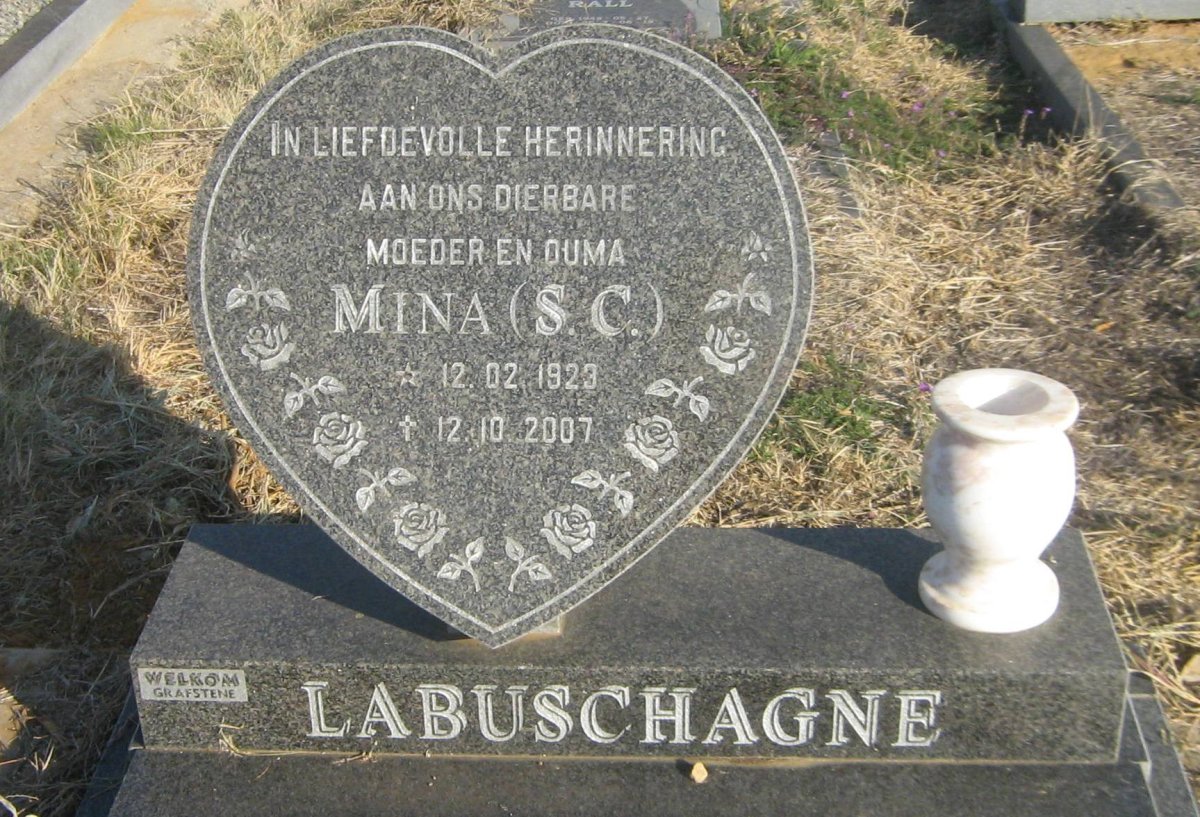 LABUSCHAGNE S.C. 1923-2007